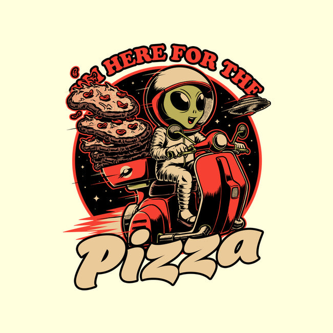 Space Pizza Delivery-Mens-Basic-Tee-Studio Mootant