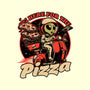 Space Pizza Delivery-Mens-Basic-Tee-Studio Mootant
