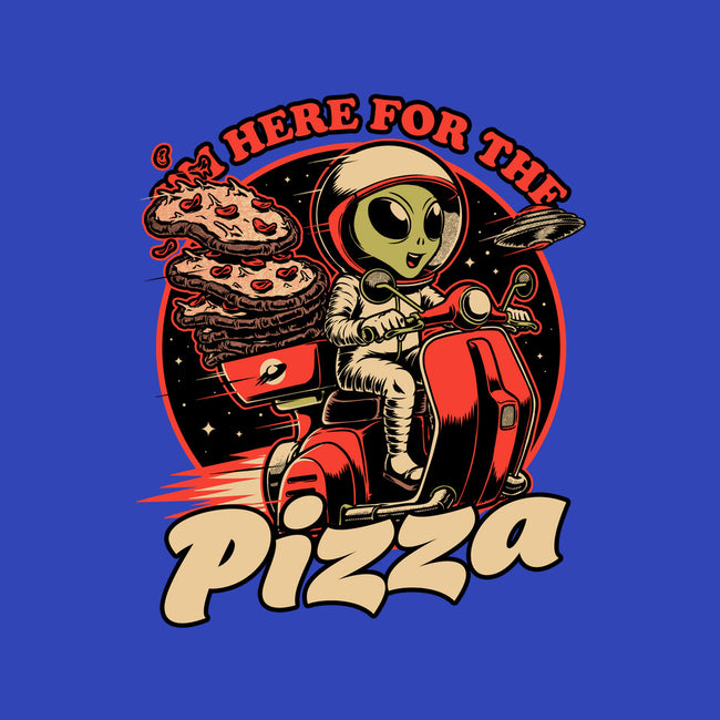 Space Pizza Delivery-Mens-Basic-Tee-Studio Mootant