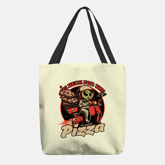 Space Pizza Delivery-None-Basic Tote-Bag-Studio Mootant
