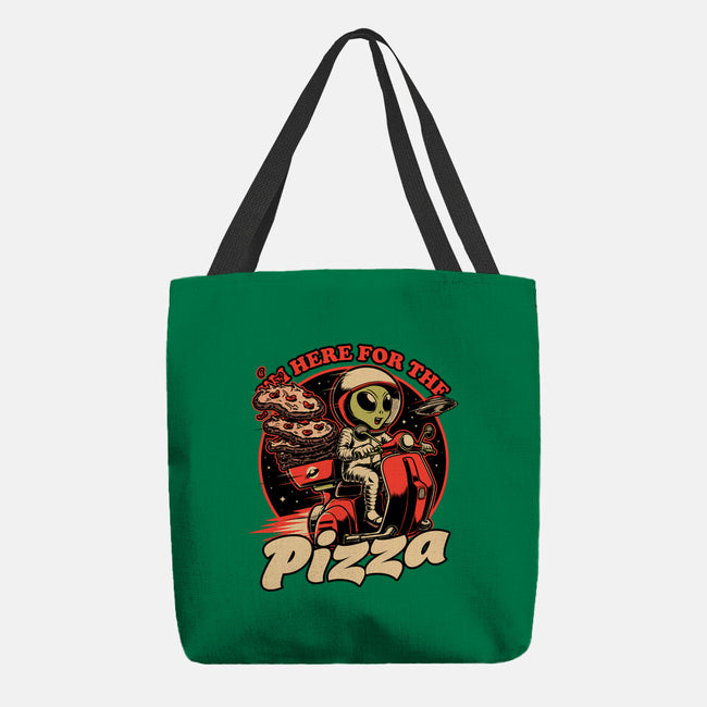 Space Pizza Delivery-None-Basic Tote-Bag-Studio Mootant