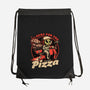 Space Pizza Delivery-None-Drawstring-Bag-Studio Mootant