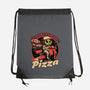 Space Pizza Delivery-None-Drawstring-Bag-Studio Mootant
