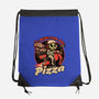 Space Pizza Delivery-None-Drawstring-Bag-Studio Mootant