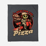 Space Pizza Delivery-None-Fleece-Blanket-Studio Mootant