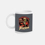 Space Pizza Delivery-None-Mug-Drinkware-Studio Mootant