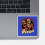 Space Pizza Delivery-None-Glossy-Sticker-Studio Mootant