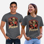 Space Pizza Delivery-Unisex-Basic-Tee-Studio Mootant