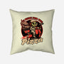 Space Pizza Delivery-None-Removable Cover w Insert-Throw Pillow-Studio Mootant