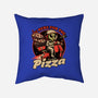 Space Pizza Delivery-None-Removable Cover w Insert-Throw Pillow-Studio Mootant