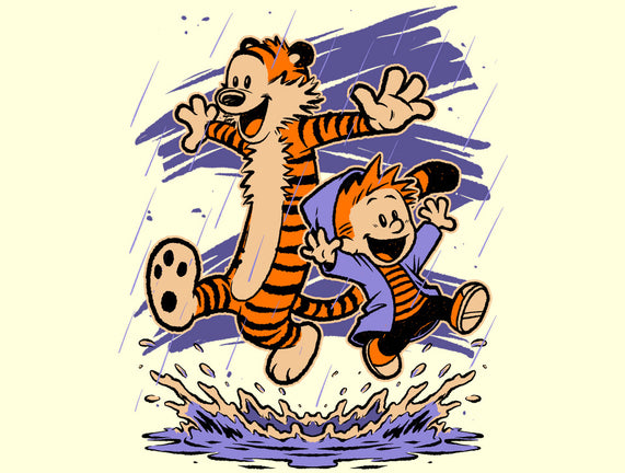 Rainy Day Tiger Boy