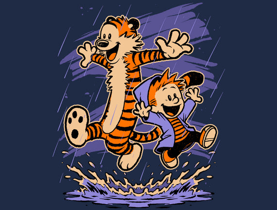 Rainy Day Tiger Boy