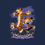 Rainy Day Tiger Boy-None-Polyester-Shower Curtain-Studio Mootant