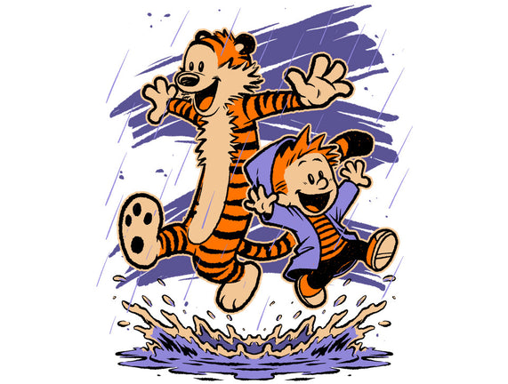 Rainy Day Tiger Boy