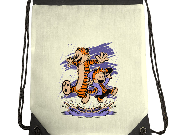 Rainy Day Tiger Boy