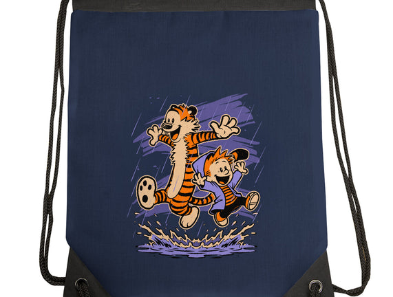 Rainy Day Tiger Boy