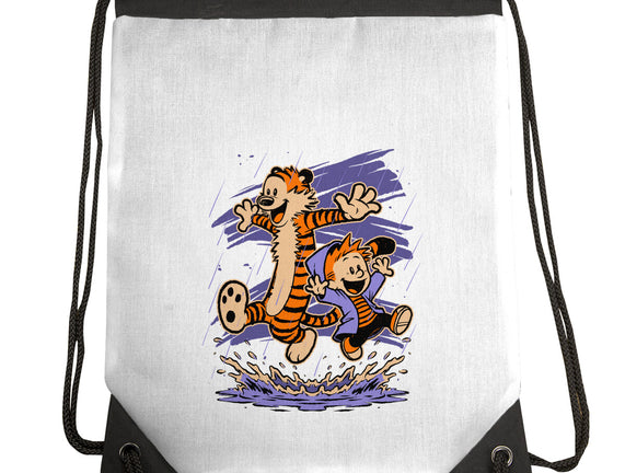 Rainy Day Tiger Boy