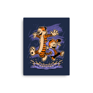 Rainy Day Tiger Boy