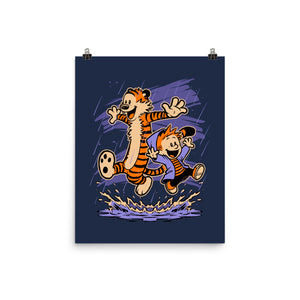 Rainy Day Tiger Boy
