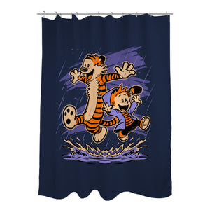 Rainy Day Tiger Boy