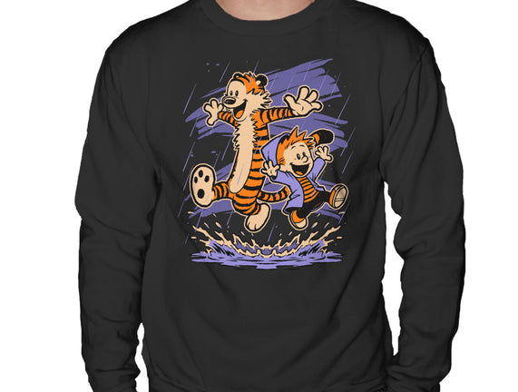 Rainy Day Tiger Boy