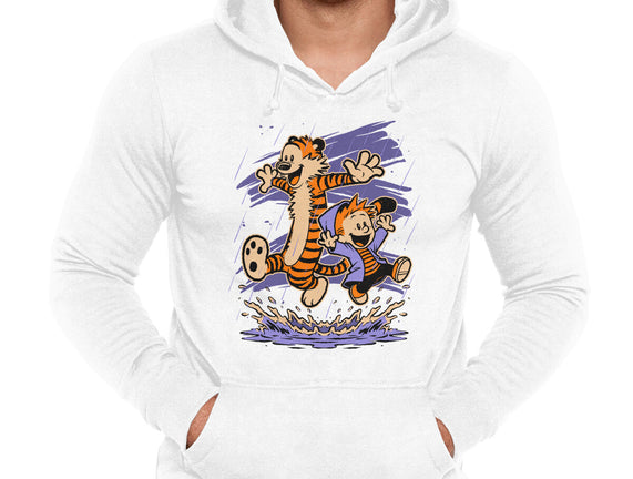 Rainy Day Tiger Boy