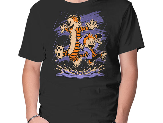 Rainy Day Tiger Boy