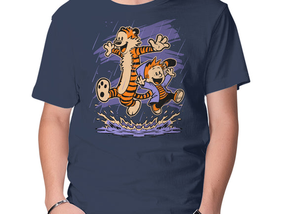 Rainy Day Tiger Boy