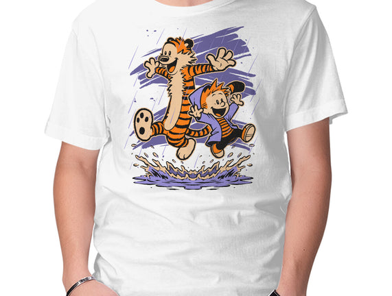 Rainy Day Tiger Boy