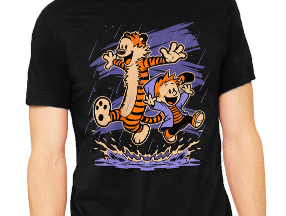 Rainy Day Tiger Boy