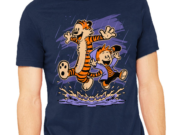 Rainy Day Tiger Boy