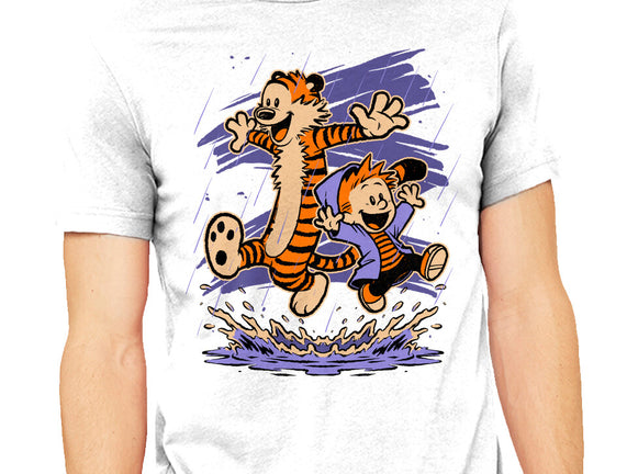 Rainy Day Tiger Boy