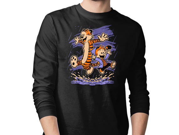 Rainy Day Tiger Boy
