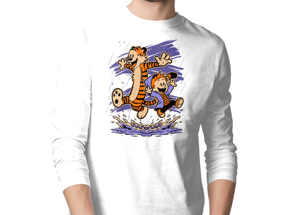 Rainy Day Tiger Boy