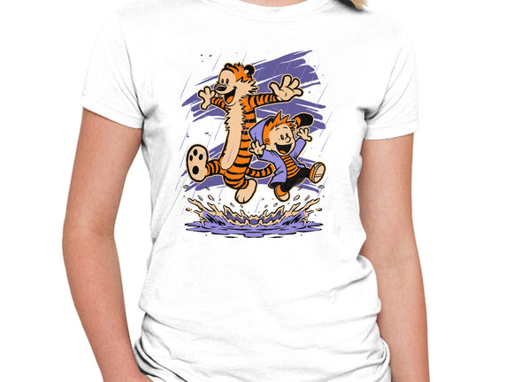 Rainy Day Tiger Boy