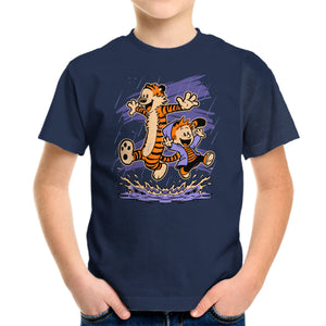 Rainy Day Tiger Boy