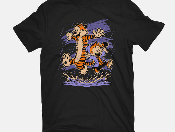 Rainy Day Tiger Boy