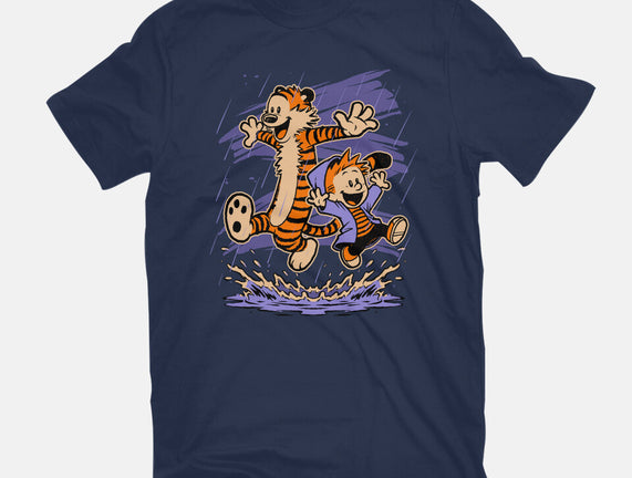 Rainy Day Tiger Boy