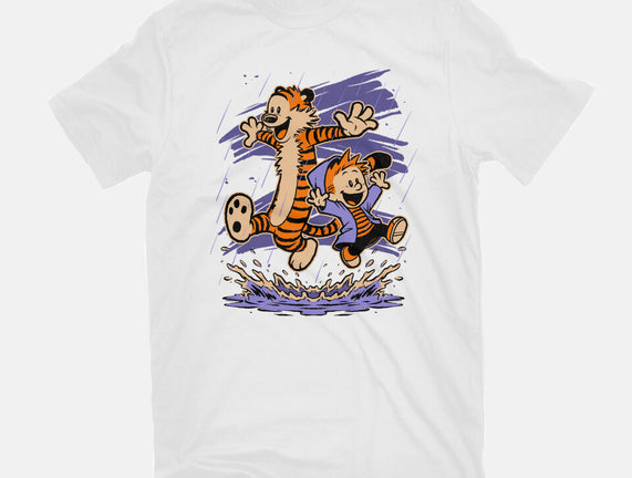 Rainy Day Tiger Boy