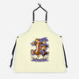 Rainy Day Tiger Boy-Unisex-Kitchen-Apron-Studio Mootant