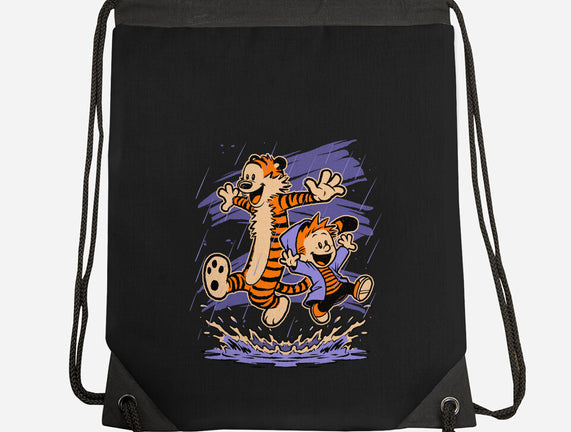 Rainy Day Tiger Boy