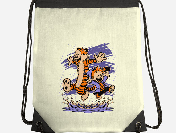 Rainy Day Tiger Boy