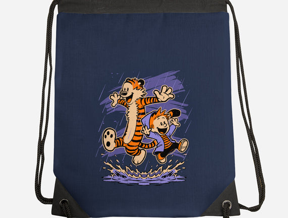 Rainy Day Tiger Boy