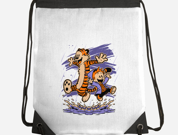 Rainy Day Tiger Boy
