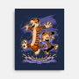 Rainy Day Tiger Boy-None-Stretched-Canvas-Studio Mootant