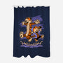Rainy Day Tiger Boy-None-Polyester-Shower Curtain-Studio Mootant
