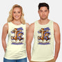 Rainy Day Tiger Boy-Unisex-Basic-Tank-Studio Mootant