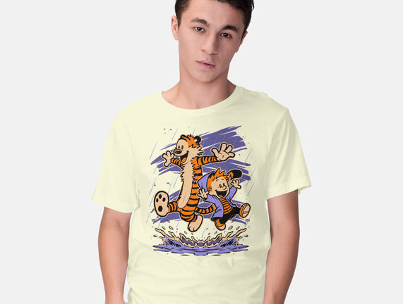 Rainy Day Tiger Boy
