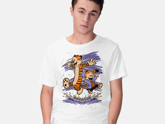 Rainy Day Tiger Boy