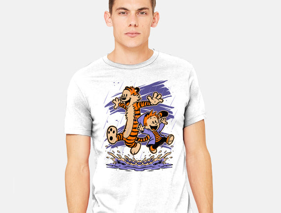 Rainy Day Tiger Boy